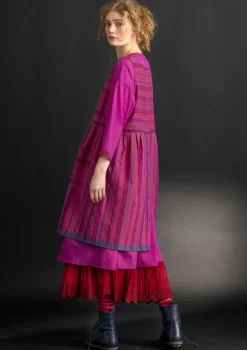 Schürzenkleid „Ava“ aus Bio-Baumwollgewebe