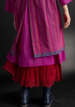 Schürzenkleid „Ava“ aus Bio-Baumwollgewebe