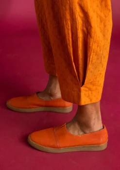 Schuhe aus Nubukleder