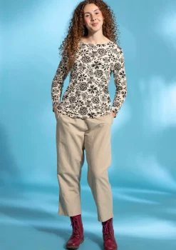 Shirt „Karin“ aus Micromodal/Elasthan