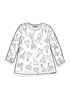 Shirt „Mika“ aus Bio-Baumwolle/Modal