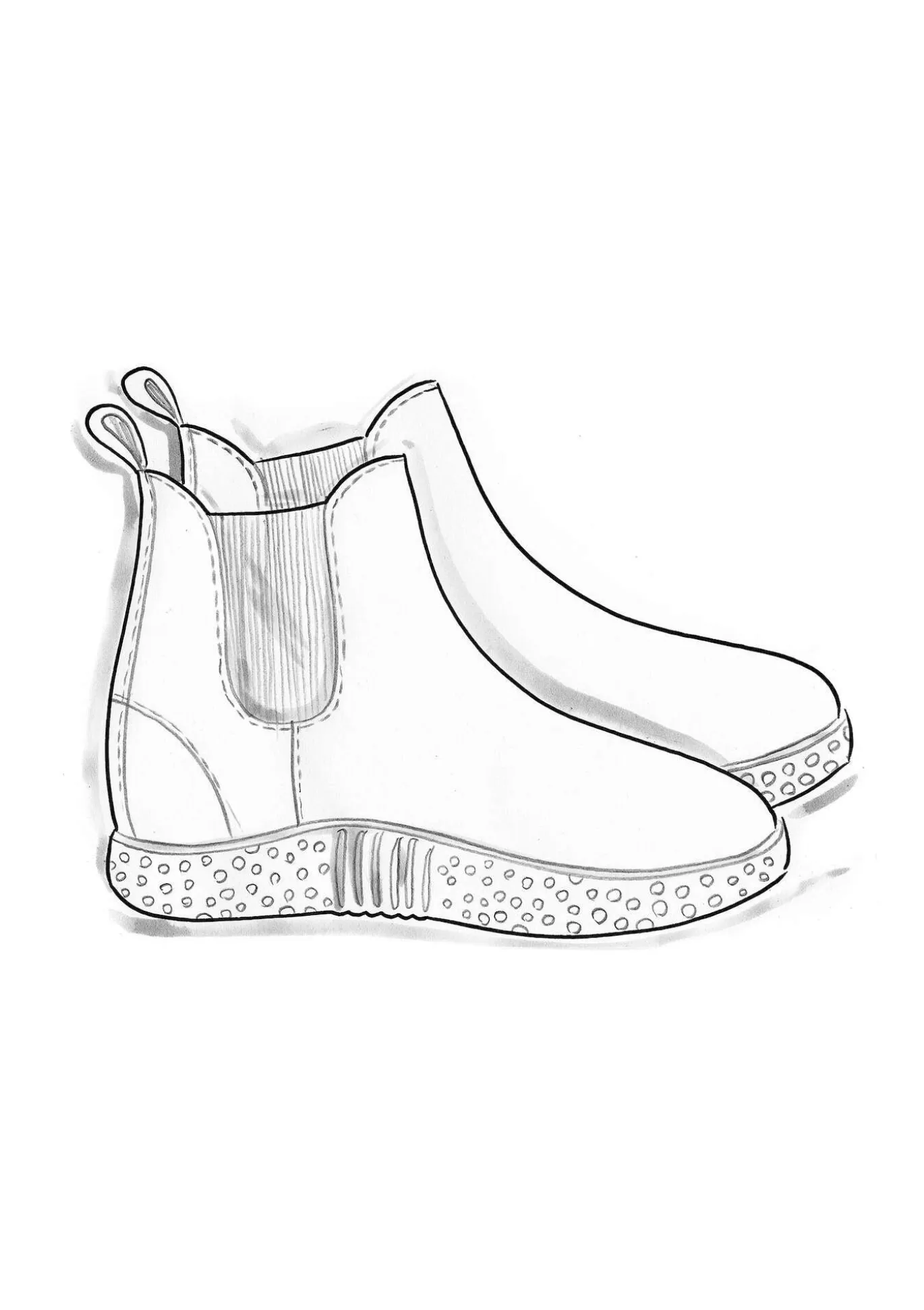 Stiefeletten aus Nubukleder