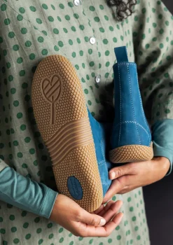 Stiefeletten aus Nubukleder