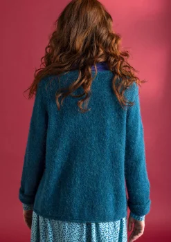 Strickjacke aus Alpakagemisch