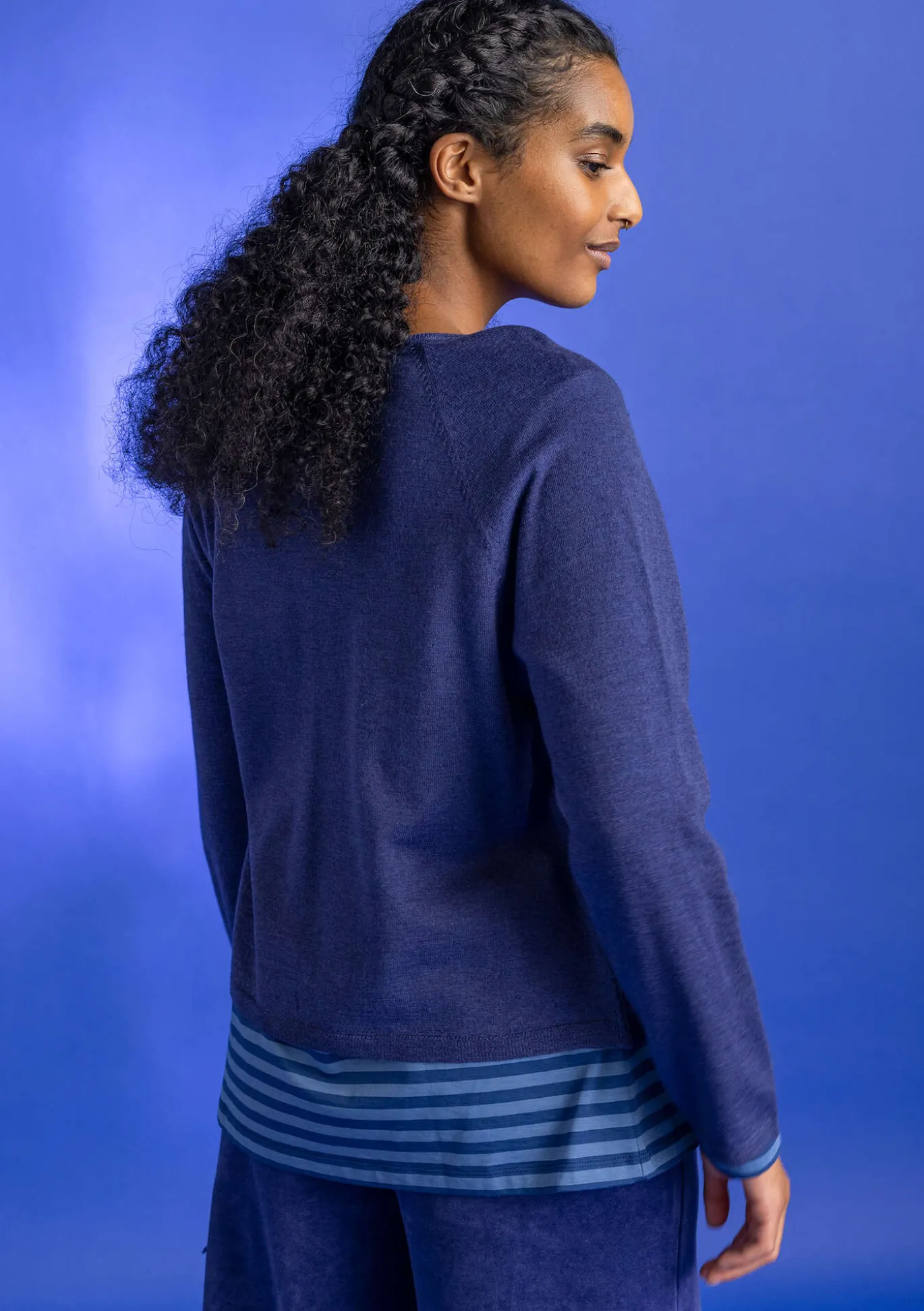 Strickjacke aus Bio-Wolle