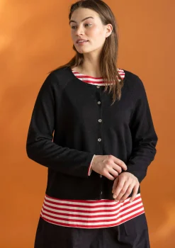 Strickjacke aus Bio-Wolle