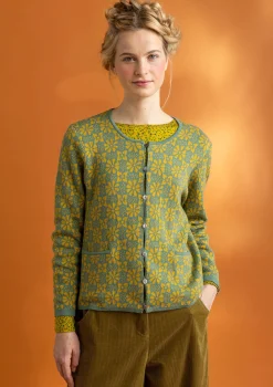 Strickjacke „Freja“ aus Bio-/Recycling-Baumwolle