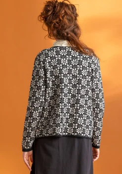 Strickjacke „Freja“ aus Bio-/Recycling-Baumwolle