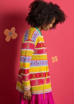 Strickjacke „Klara“ aus Bio-/Recycling-Baumwolle
