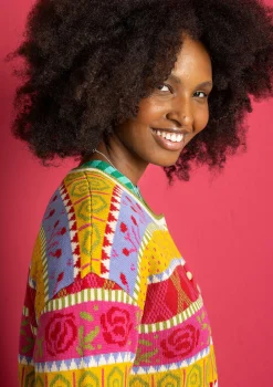 Strickjacke „Klara“ aus Bio-/Recycling-Baumwolle