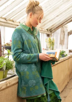 Strickjacke „Mårbacka“ aus Bio-/Recycling-Baumwolle