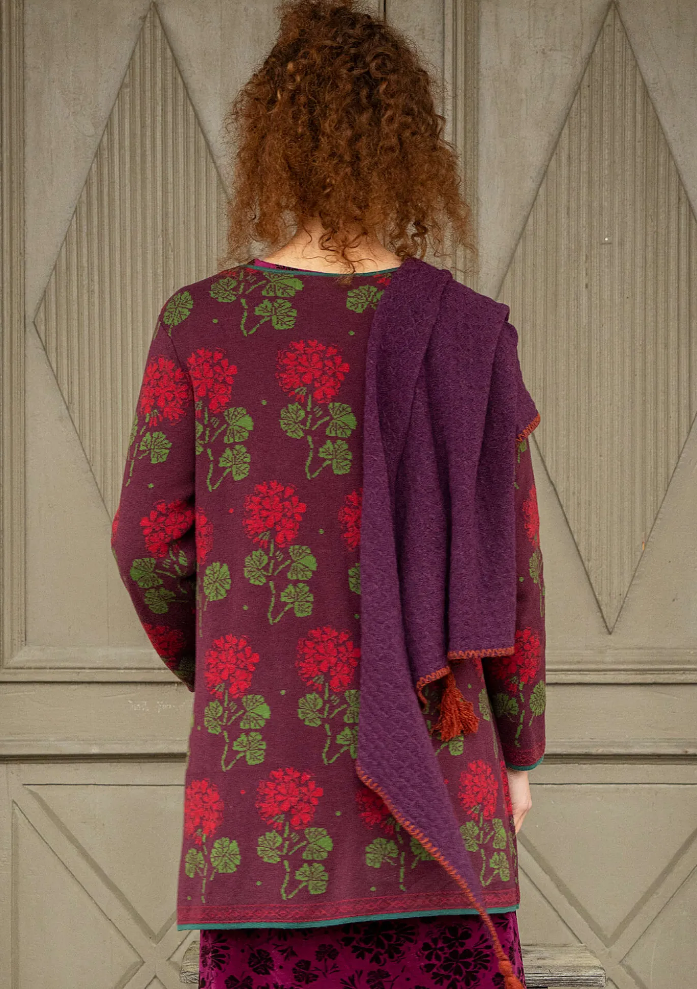 Strickjacke „Mårbacka“ aus Bio-/Recycling-Baumwolle