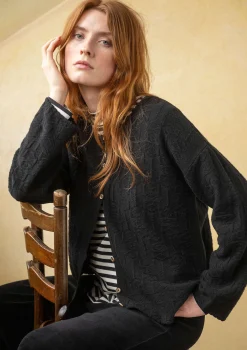 Strickjacke „Nova“ aus Lammwolle