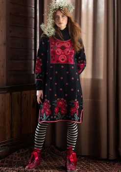 Strickkleid „Stine“ aus Bio-/Recycling-Baumwolle