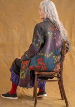 Strickmantel „Saga“ aus Recycling-Wolle