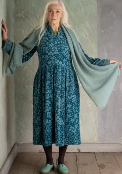 Strickschal aus Alpakagemisch