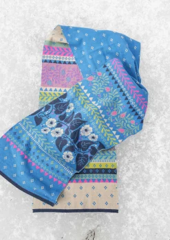 Strickschal „Borealis“ aus Bio- und Recycling-Baumwolle/Wolle