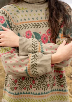 Stricktunika „Borealis“ aus Bio- und Recycling-Baumwolle/Wolle