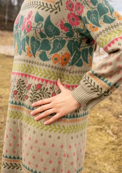 Stricktunika „Borealis“ aus Bio- und Recycling-Baumwolle/Wolle