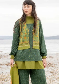 Strickweste „Aurora“ aus Bio- und Recycling-Baumwolle/Wolle