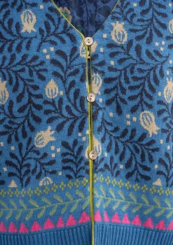 Strickweste „Aurora“ aus Bio- und Recycling-Baumwolle/Wolle