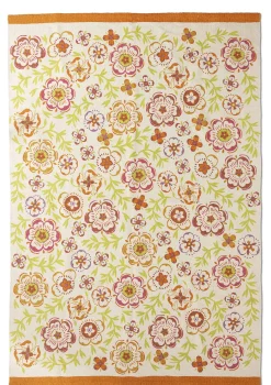 Teppich „Desert Bloom“ aus Bio-Baumwolle