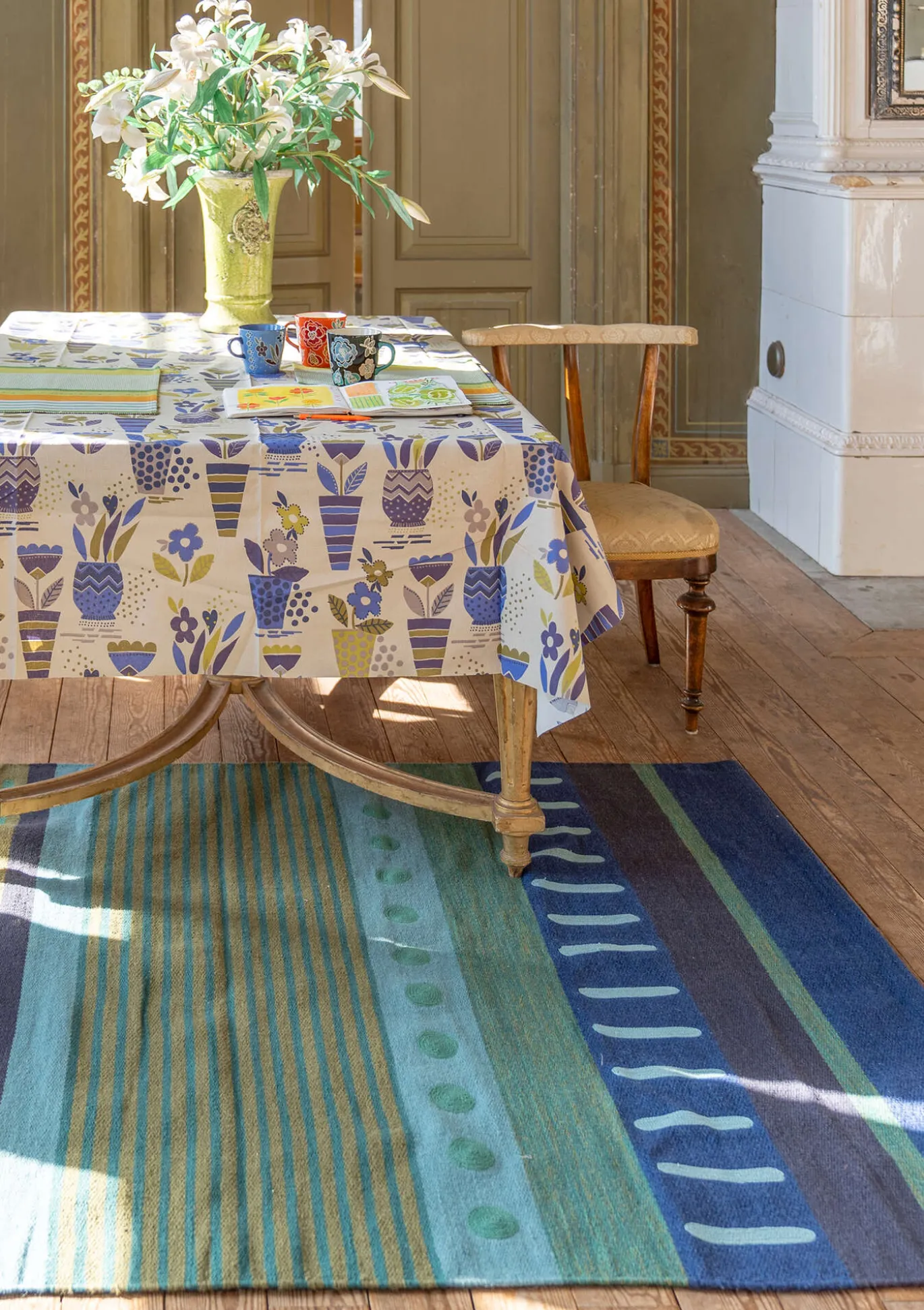 Teppich „Freja“ aus Wolle