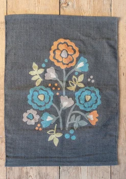 Teppich „Wild rose“ aus Bio-Baumwolle