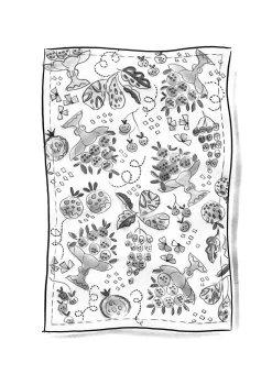 Tischdecke „Fruits“ aus Bio-Baumwolle