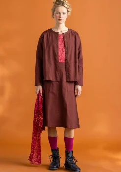 Twillbluse aus Bio-Baumwolle