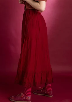 Unterrock aus Bio-Baumwollgewebe