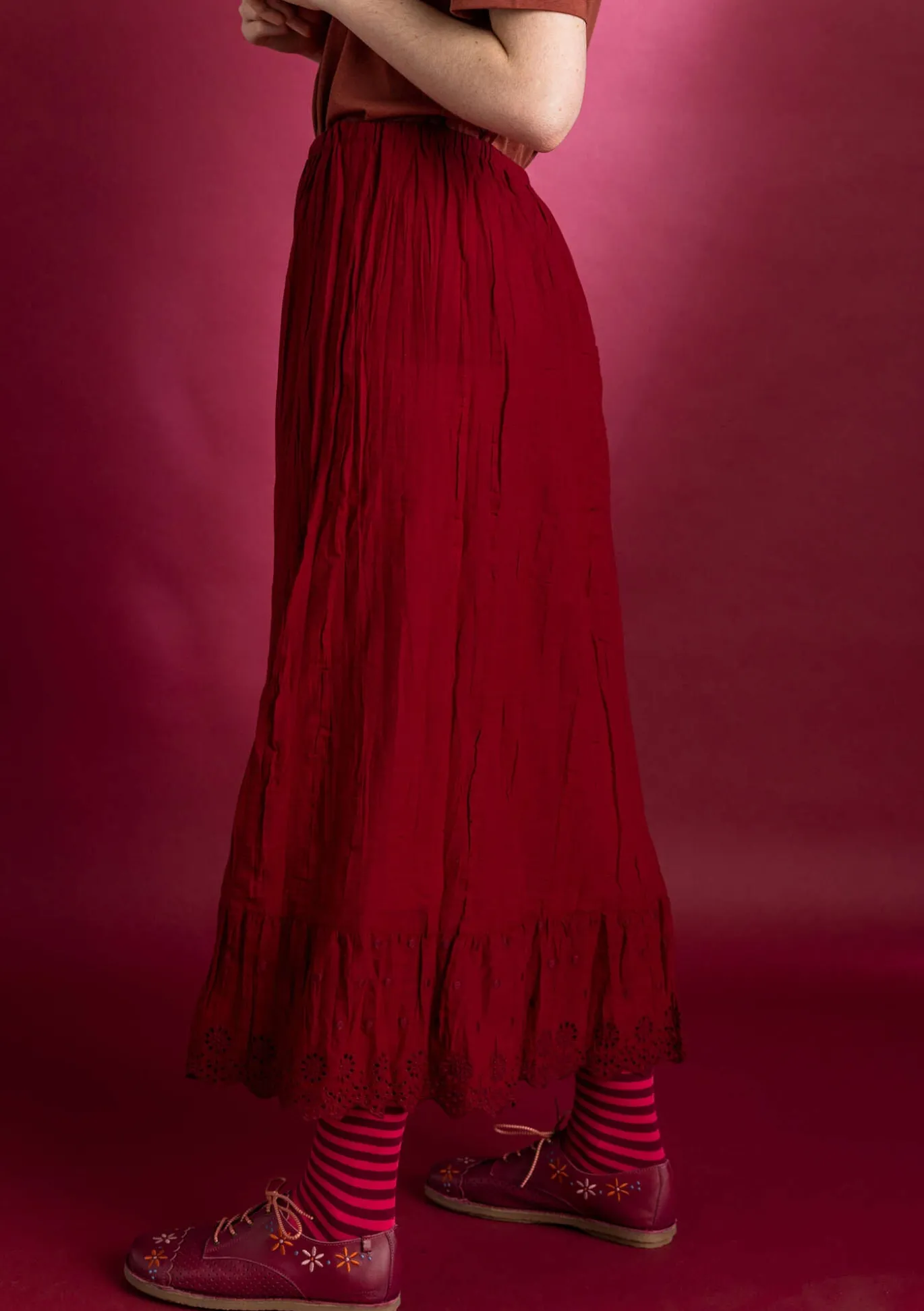 Unterrock aus Bio-Baumwollgewebe