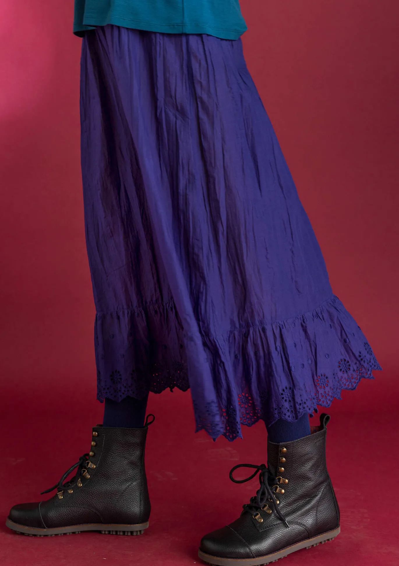 Unterrock aus Bio-Baumwollgewebe