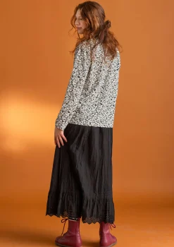 Unterrock aus Bio-Baumwollgewebe