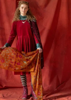 Velourskleid „Fyrverkeri“ aus Bio-Baumwolle/Recycling-Polyester