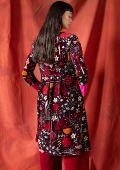 Velourskleid „Fyrverkeri“ aus Bio-Baumwolle/Recycling-Polyester