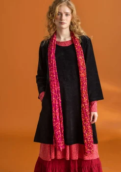 Velourstunika aus Bio-Baumwolle/Recycling-Polyester