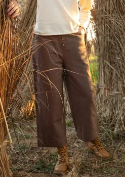 Webhose aus Leinen/Bio-Baumwolle