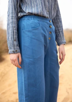 Webhose aus Leinen/Bio-Baumwolle