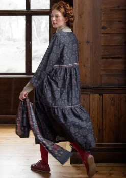 Webkleid „Kamelia“ aus Bio-Baumwolle/Seide