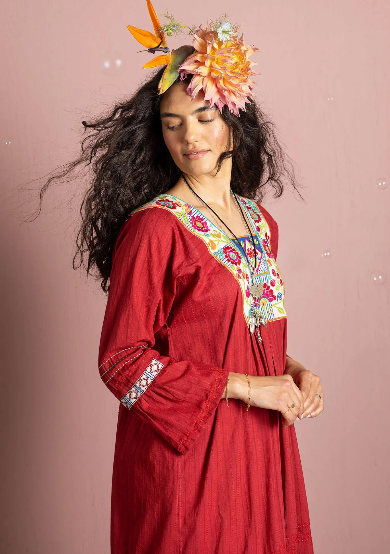 Webkleid „Kristina“ aus Bio-Baumwolle