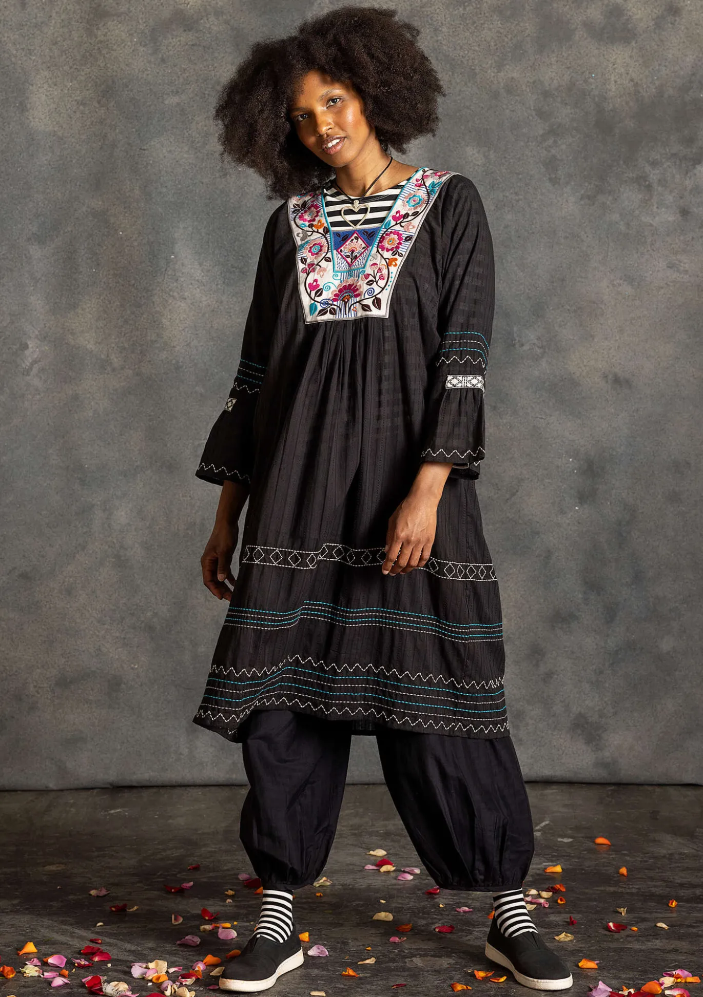 Webkleid „Kristina“ aus Bio-Baumwolle