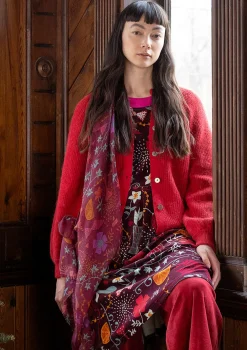 Webschal „Fyrverkeri“ aus Wolle