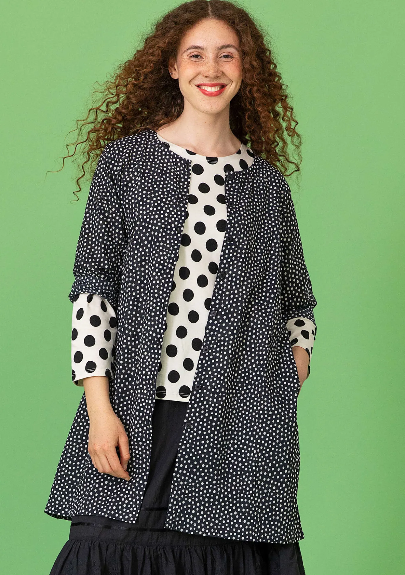 Webtunika „Monika“ aus Bio-Baumwolle