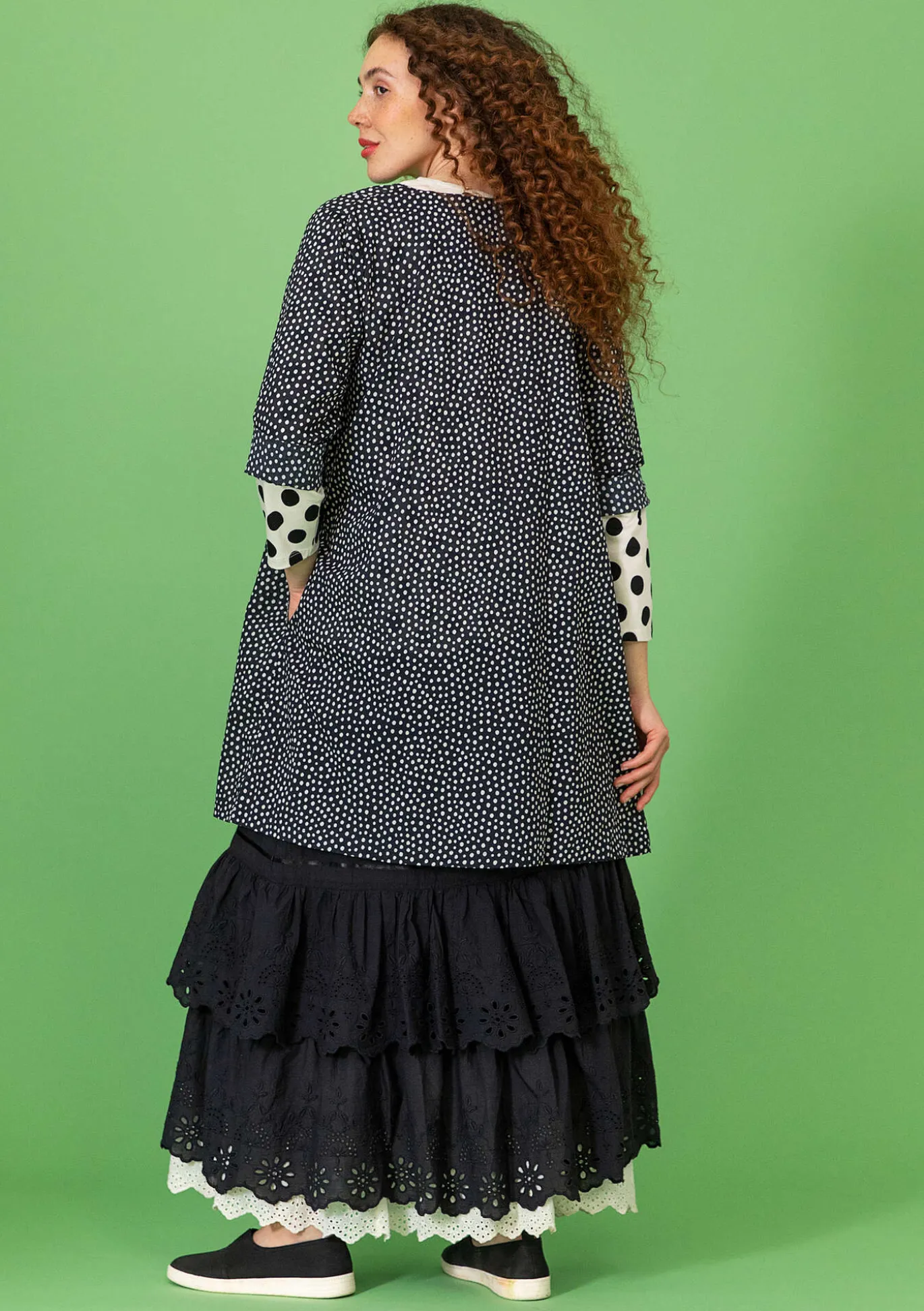 Webtunika „Monika“ aus Bio-Baumwolle