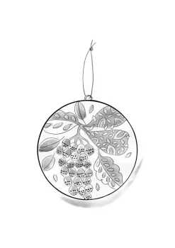 Weihnachtskugel „Gnistra“ aus Papiermaschee