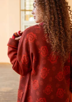 Wendemantel „Aria“ aus gefilztem Wollstrick