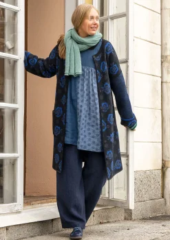 Wendemantel „Aria“ aus gefilztem Wollstrick