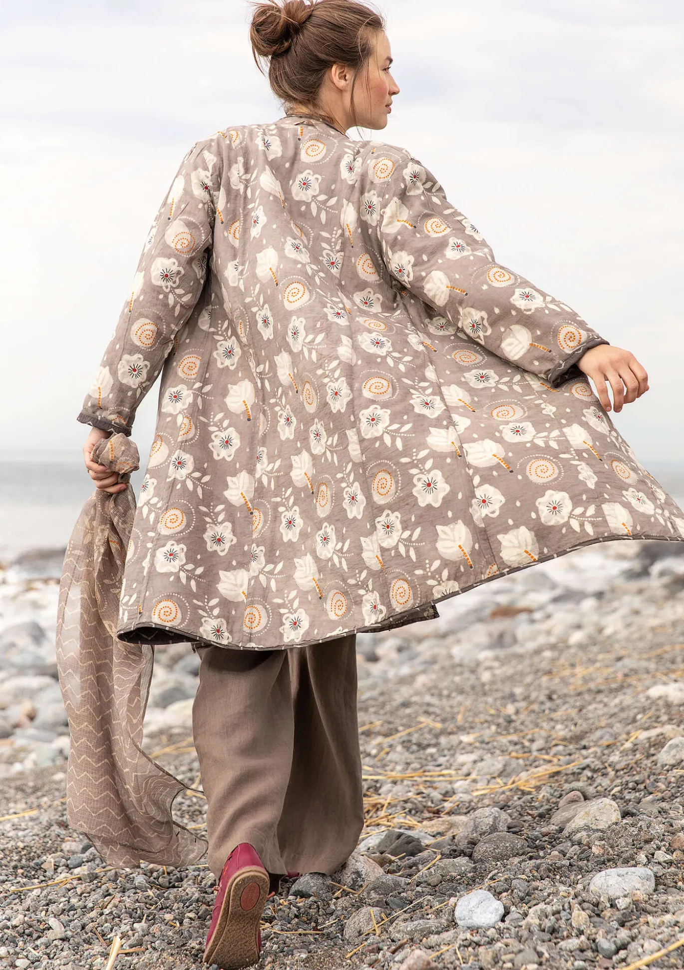 Wendemantel „Kavita“ aus Bio-Baumwolle