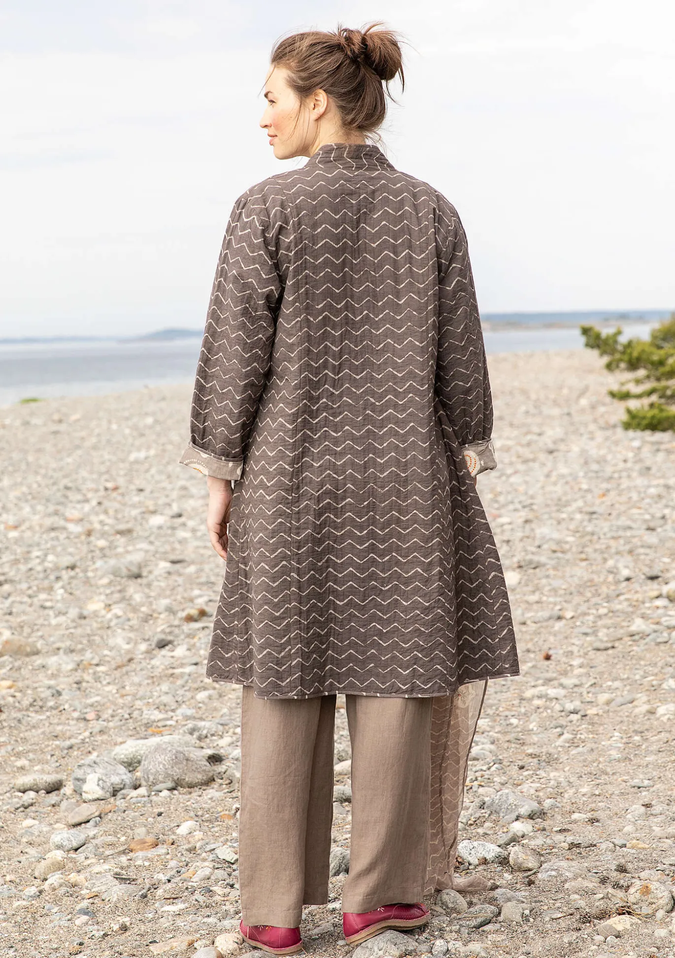 Wendemantel „Kavita“ aus Bio-Baumwolle